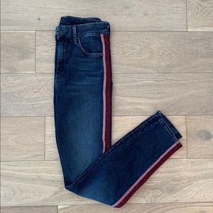 Mother High Waisted LOOKER Glitter Kitty